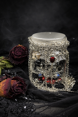 Gothic Jewelry Jar 🥀🦇